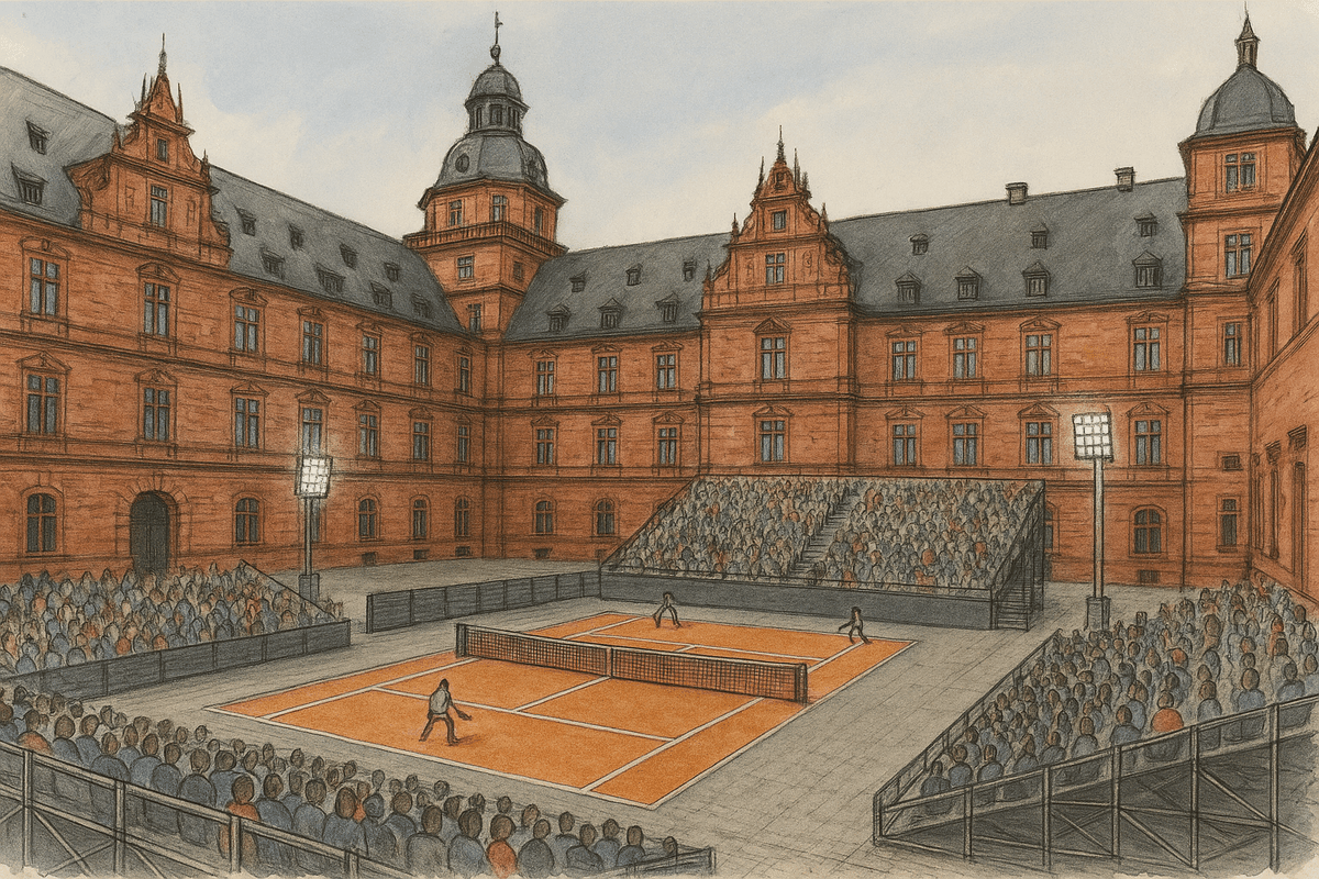 Titelbild zu Schönbusch Open ziehen mitten ins Herz der Stadt: Tennis-Highlight vor historischer Kulisse